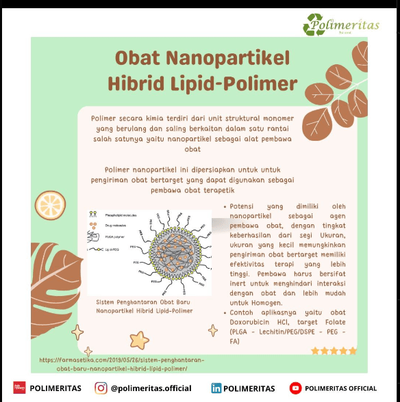 Polimer pembawa nanopartikel